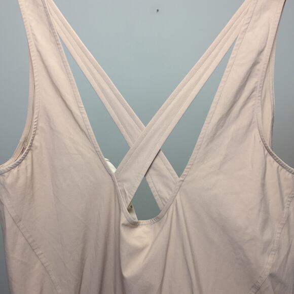 NWOT Lululemon Shift in Time Jumpsuit Sz 6 Beech Wood $148 - Picture 7 of 8